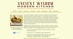 Desktop Screenshot of ancientwisdomcooking.com