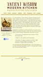 Mobile Screenshot of ancientwisdomcooking.com